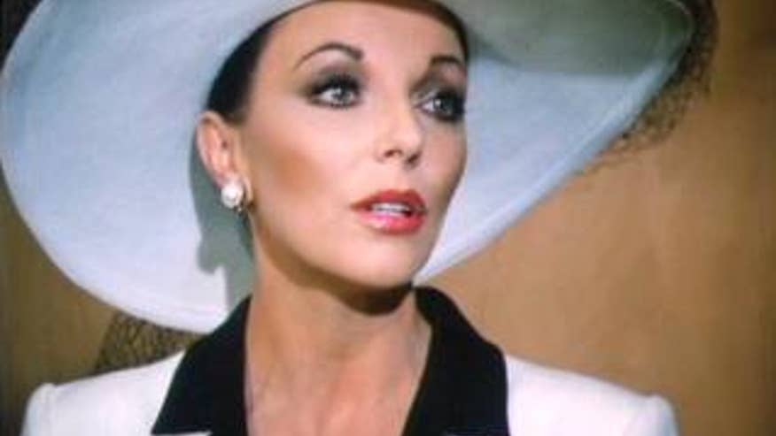 Joan Collins Then